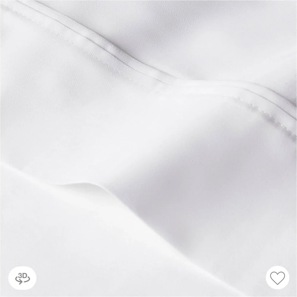 King Solid Performance 400 Thread Count Pillowcase Set White - Threshold